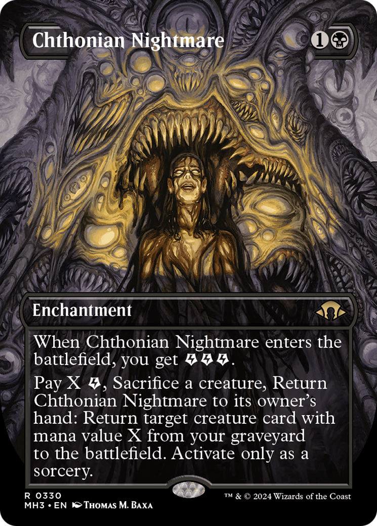 Chthonian Nightmare (Borderless) (330) (MH3)