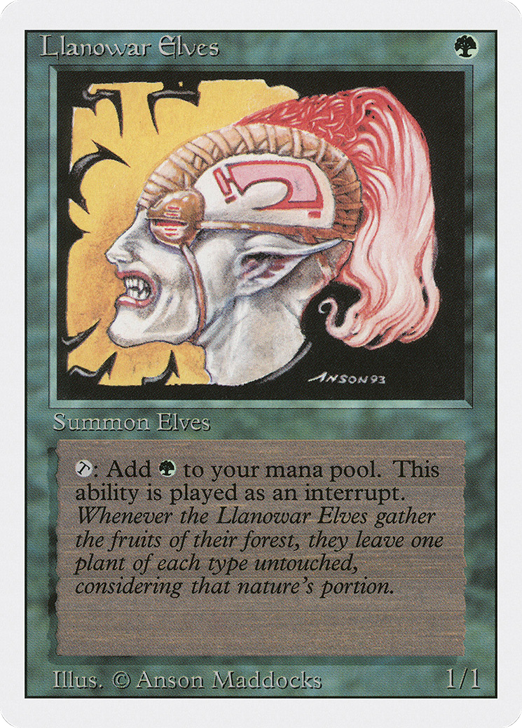 Llanowar Elves (3ED)