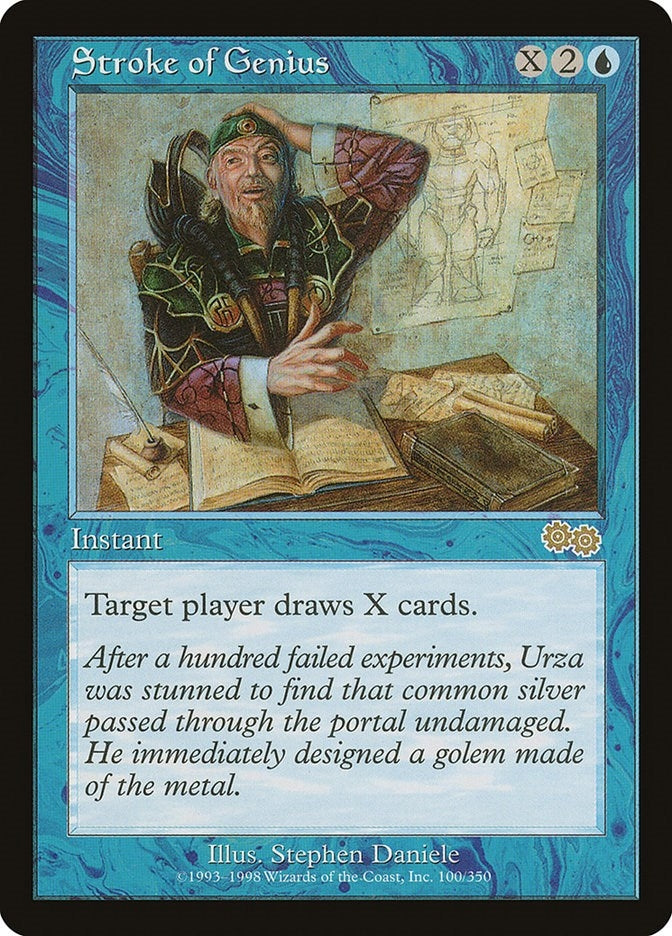 Stroke of Genius (100) (Urza's Saga)
