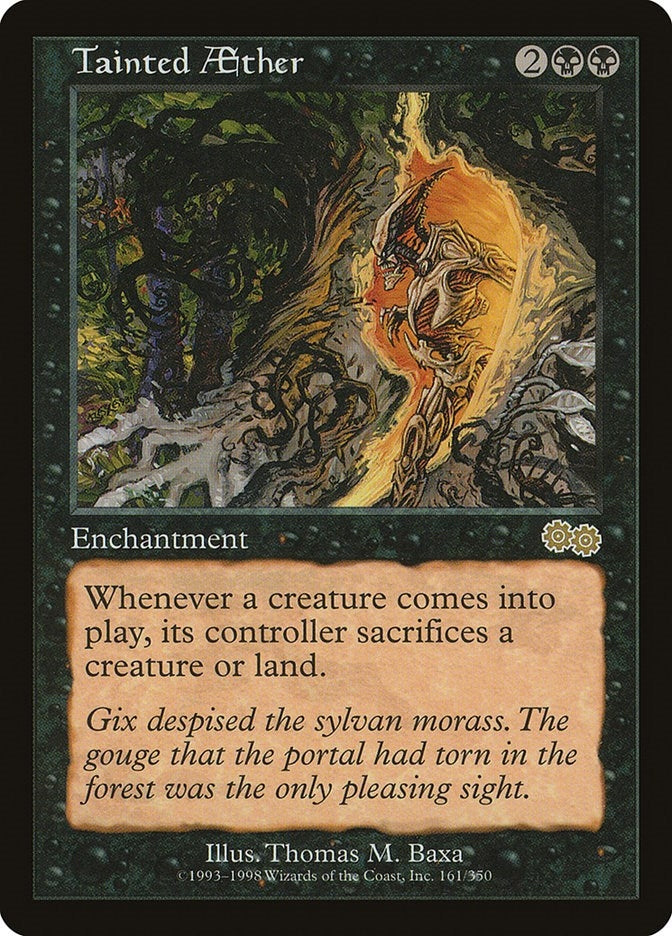 Tainted Aether (161) (Urza's Saga)