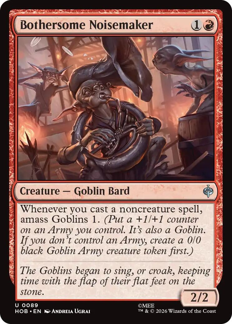 Image for Bothersome Noisemaker (89) (The Hobbit) (HOB) - Magic: The Gathering