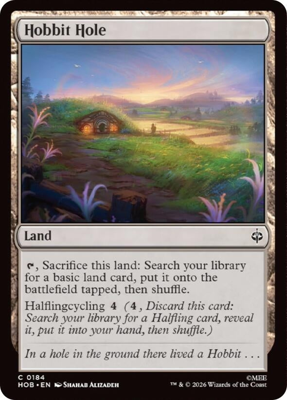 Image for Hobbit Hole (184) (The Hobbit) (HOB) - Magic: The Gathering