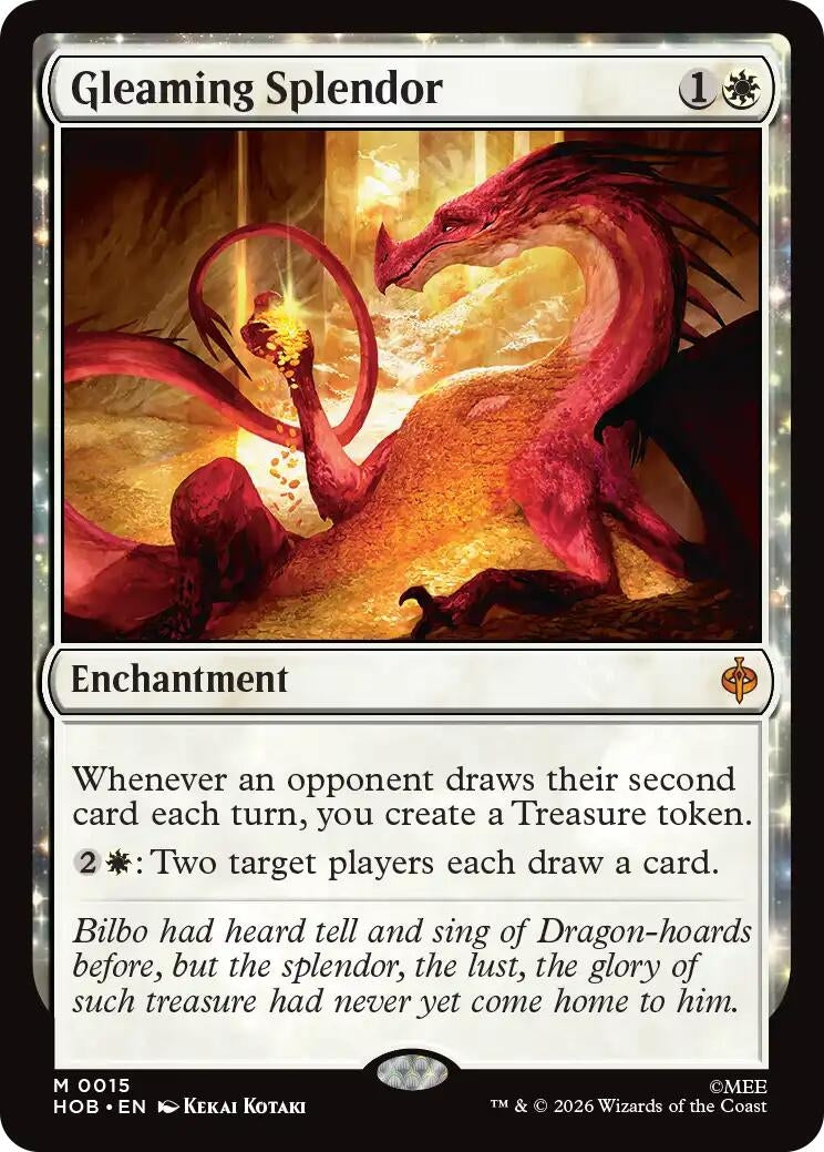 Image for Gleaming Splendor (15) (The Hobbit) (HOB) - Magic: The Gathering