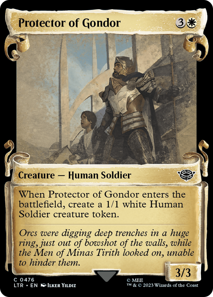 Protector of Gondor (Showcase Scrolls) (476) (LTR)