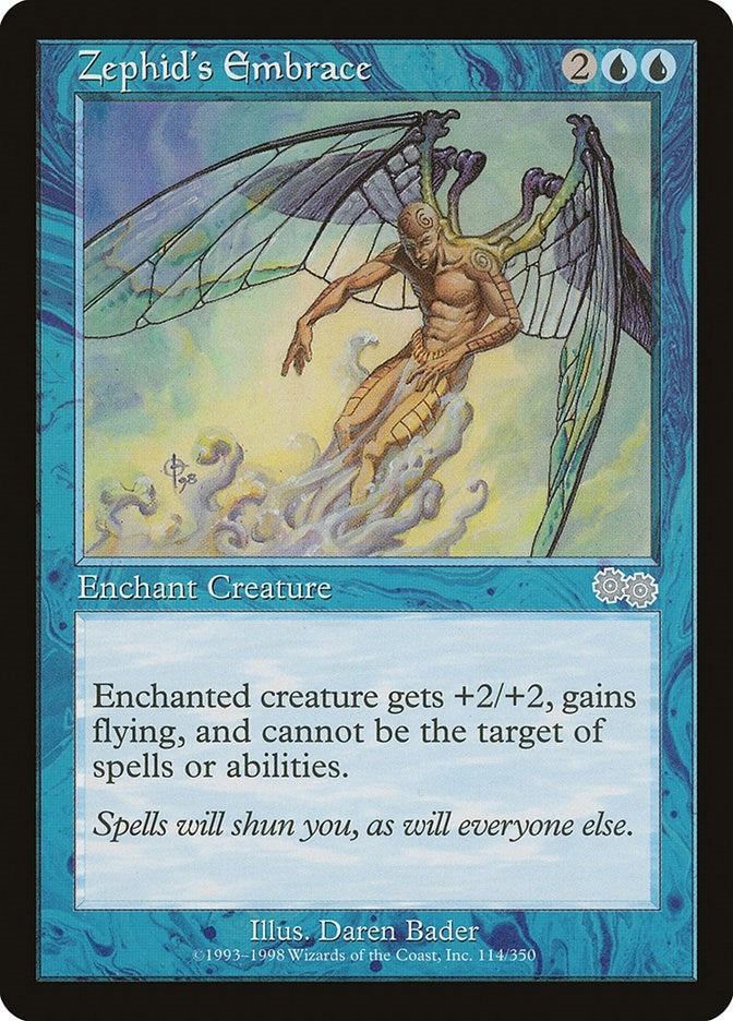 Zephid's Embrace (114) (Urza's Saga)