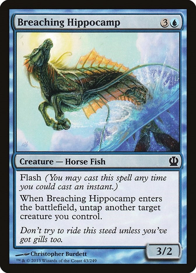 Breaching Hippocamp (43) (Theros)