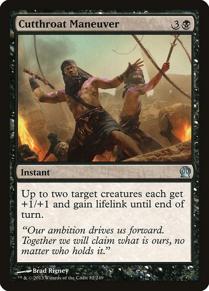 Cutthroat Maneuver (82) (Theros)