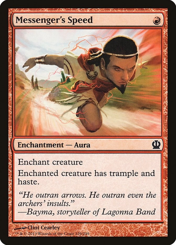 Messenger's Speed (129) (Theros)