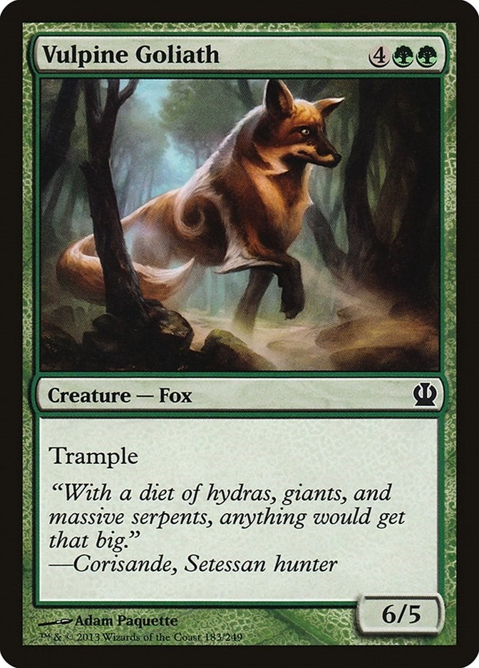 Vulpine Goliath (183) (Theros)