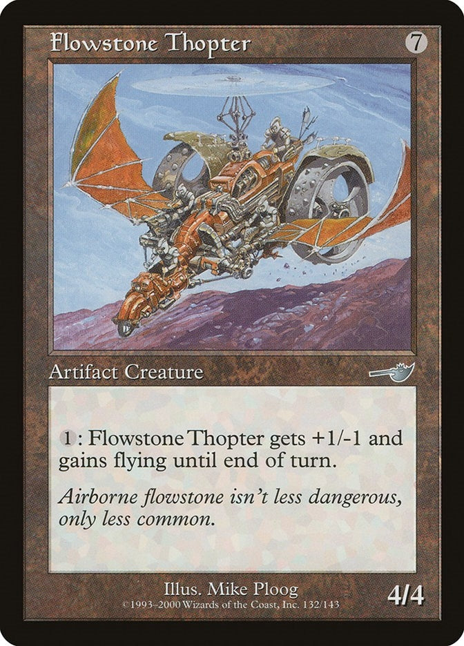 Flowstone Thopter (132) (Nemesis)