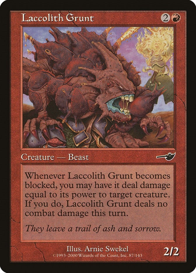Laccolith Grunt (87) (Nemesis)