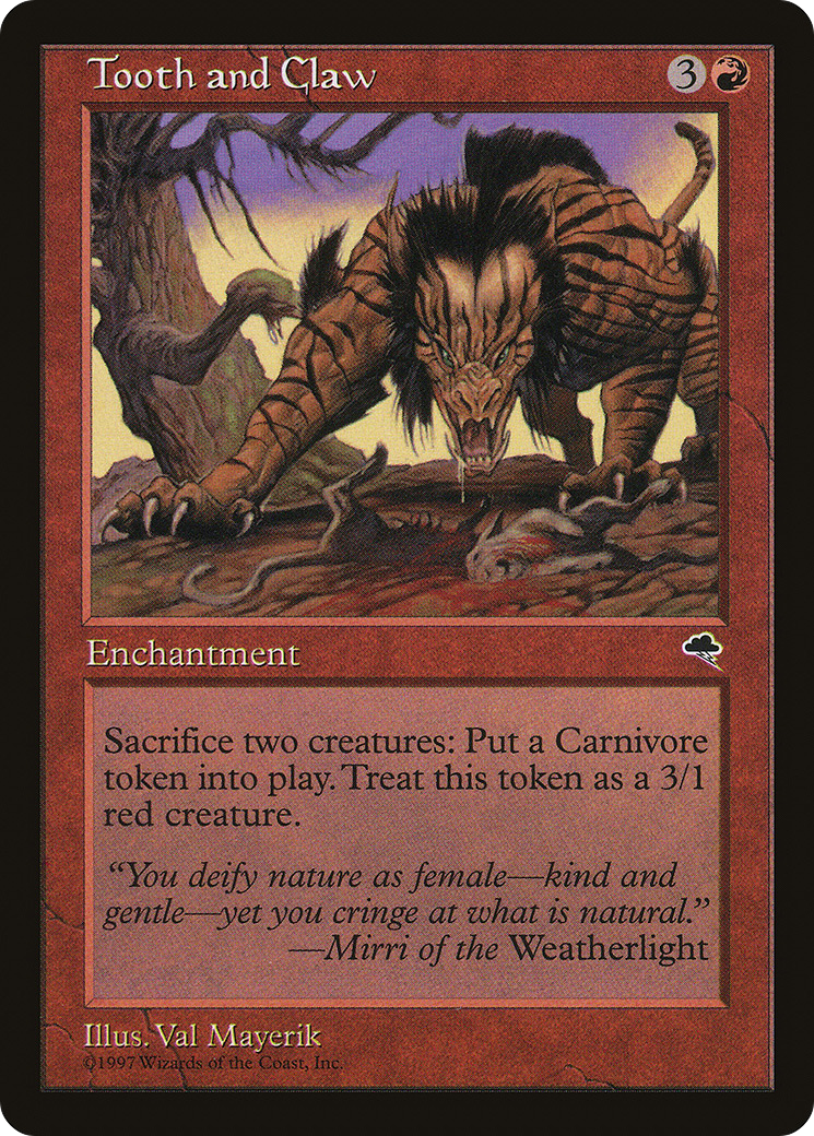 Tooth and Claw (210) (TMP)