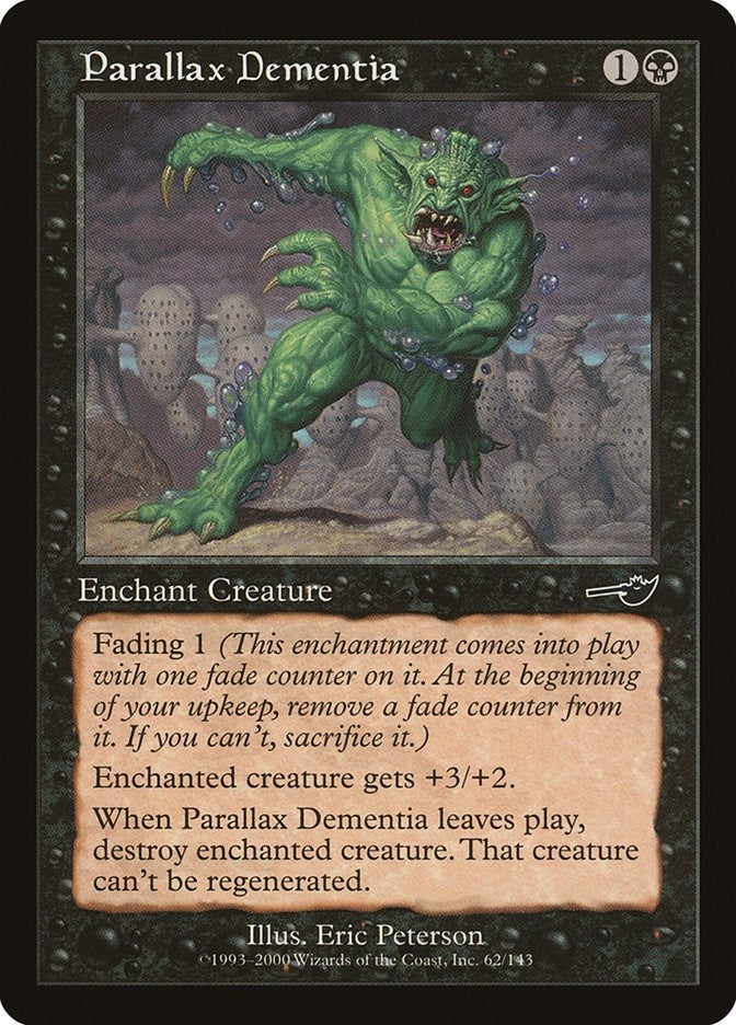 Image for Parallax Dementia (62) (Nemesis) - Magic: The Gathering