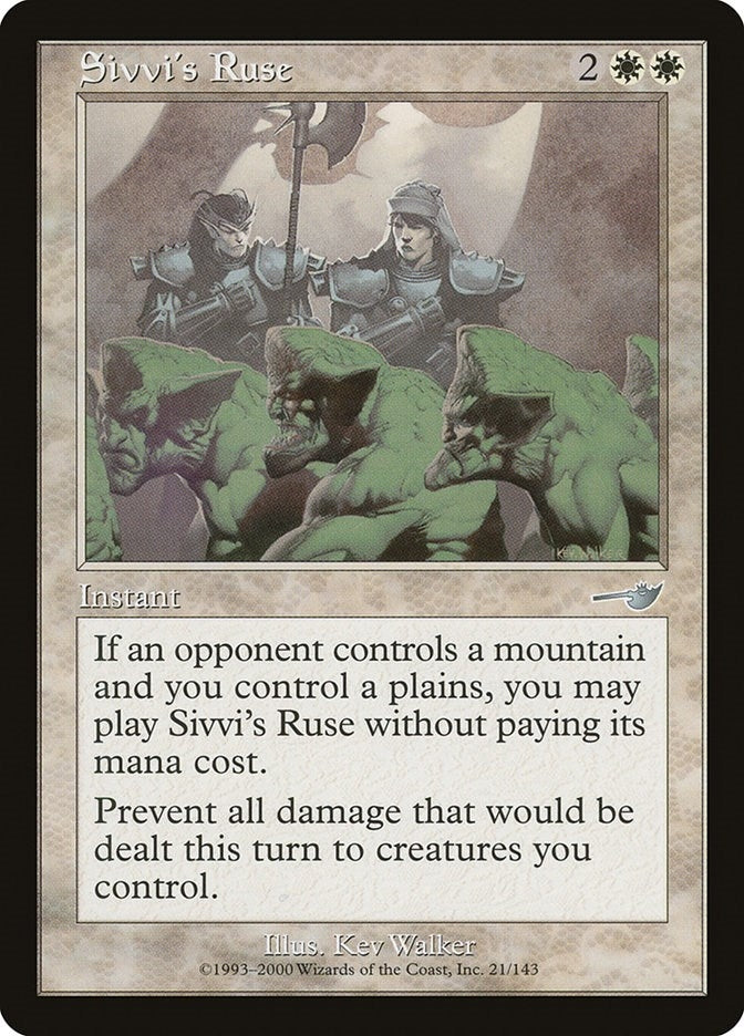 Sivvi's Ruse (21) (Nemesis)