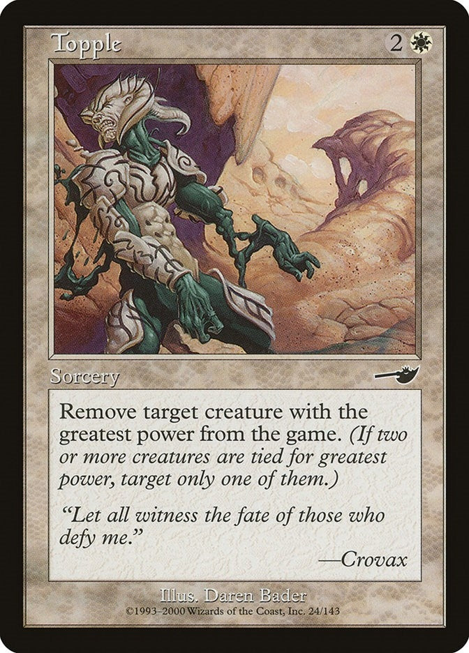Topple (24) (Nemesis)