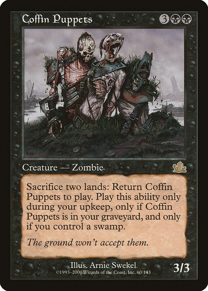 Image for Coffin Puppets (60) (Prophecy) - Magic: The Gathering