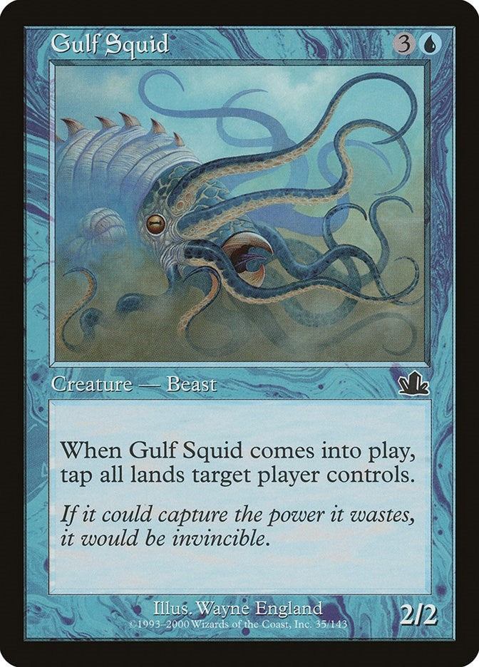 Image for Gulf Squid (35) (Prophecy) - Magic: The Gathering
