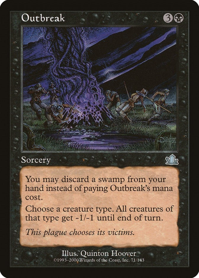 Image for Outbreak (71) (Prophecy) - Magic: The Gathering