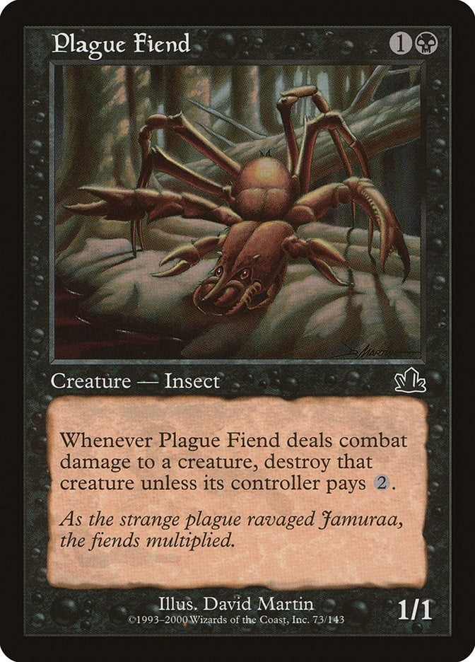 Image for Plague Fiend (73) (Prophecy) - Magic: The Gathering