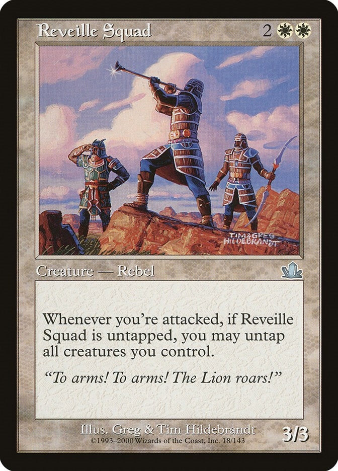 Image for Reveille Squad (18) (Prophecy) - Magic: The Gathering