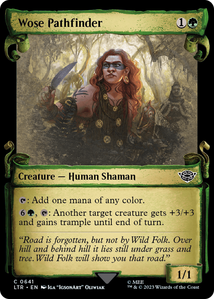 Wose Pathfinder (Showcase Scrolls) (641) (LTR)