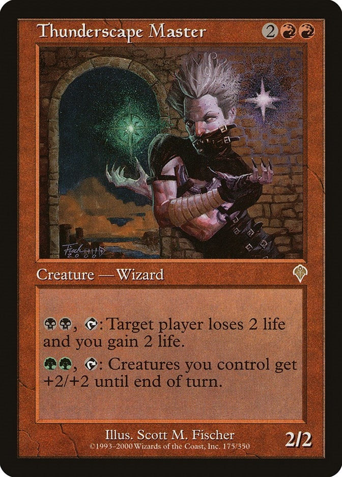Image for Thunderscape Master (175) (Invasion) - Magic: The Gathering