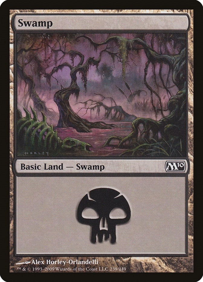 Image for Swamp (239) (239) (Magic 2010 (M10)) (M10) - Magic: The Gathering