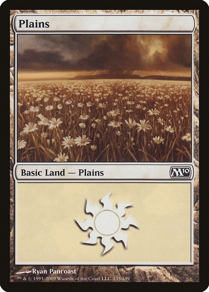 Image for Plains (233) (233) (Magic 2010 (M10)) (M10) - Magic: The Gathering