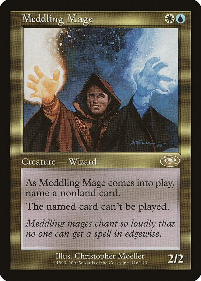 Image for Meddling Mage (116) (Planeshift) - Magic: The Gathering