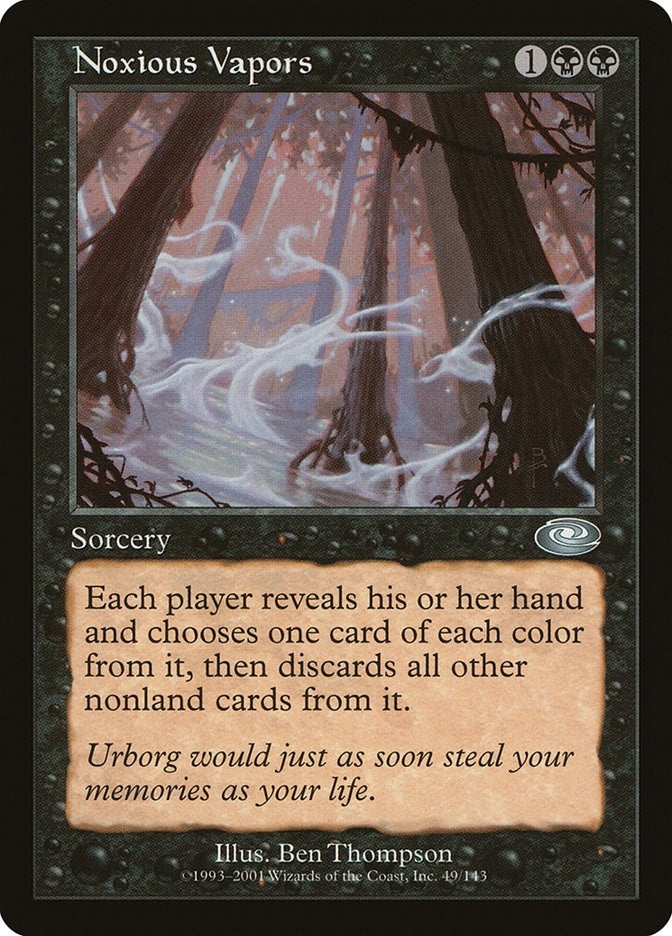 Image for Noxious Vapors (49) (Planeshift) - Magic: The Gathering