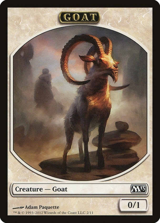 Image for Goat Token (2) (Magic 2013 (M13)) (M13) - Magic: The Gathering