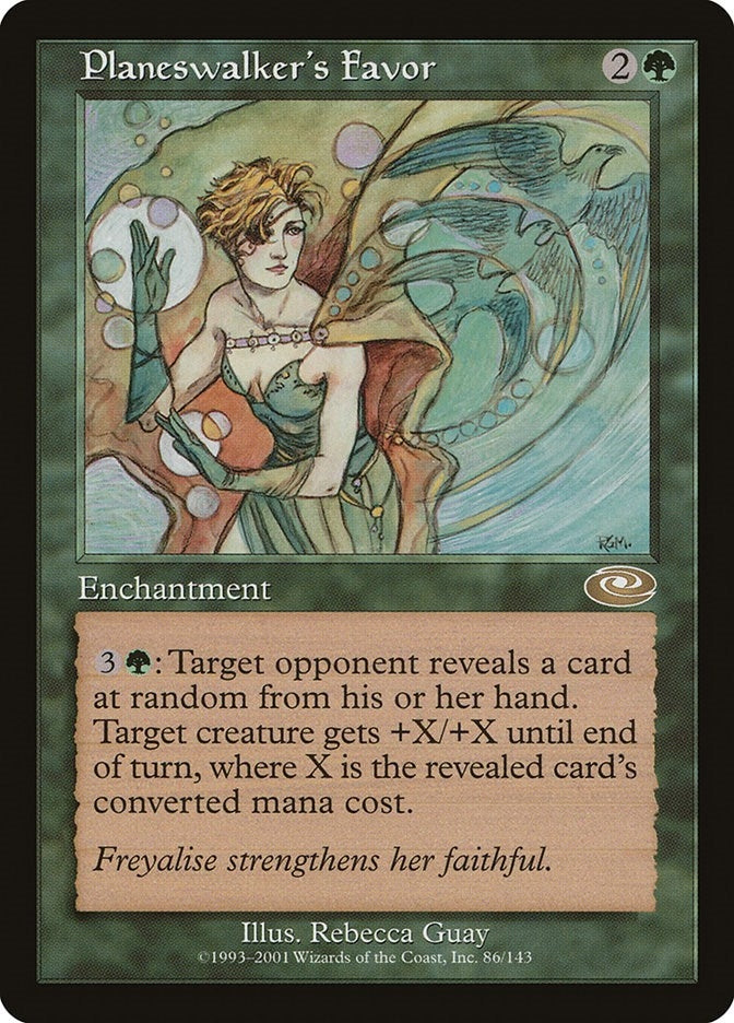 Image for Planeswalker's Favor (86) (Planeshift) - Magic: The Gathering