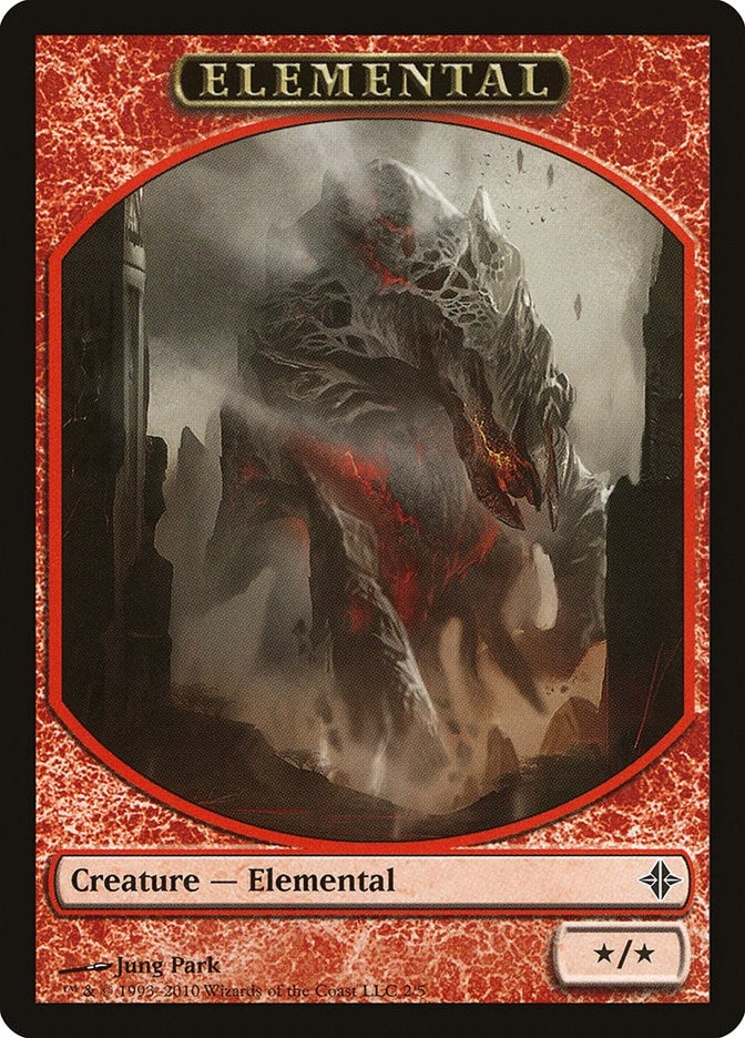 Image for Elemental Token (2) (Rise of the Eldrazi) - Magic: The Gathering