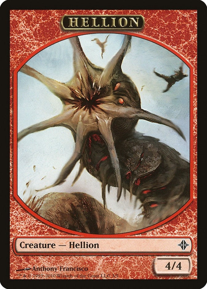 Image for Hellion Token (3) (Rise of the Eldrazi) - Magic: The Gathering