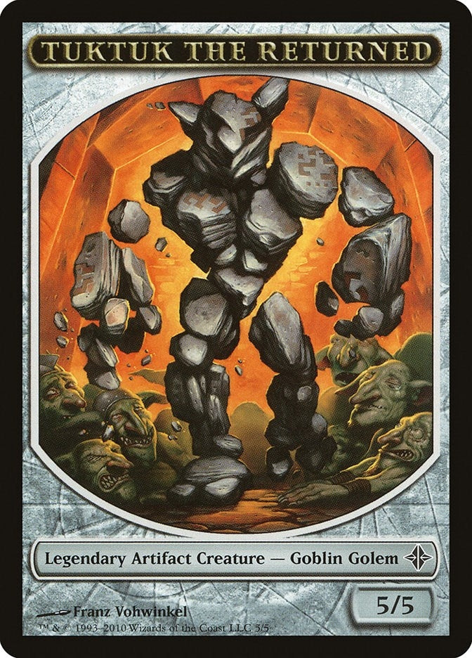 Image for Tuktuk the Returned Token (5) (Rise of the Eldrazi) - Magic: The Gathering