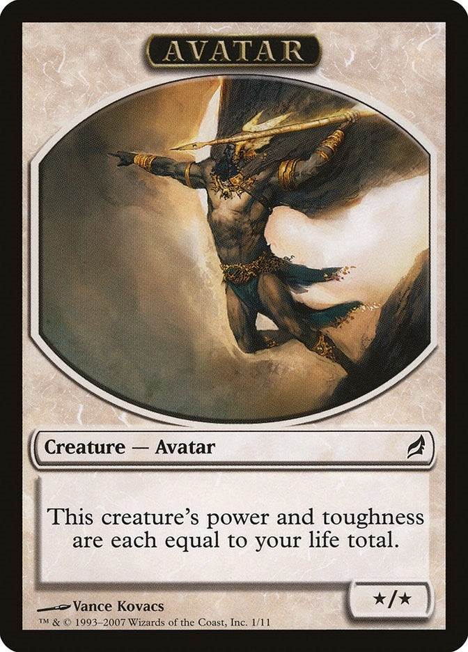 Image for Avatar Token (1) (Lorwyn) - Magic: The Gathering