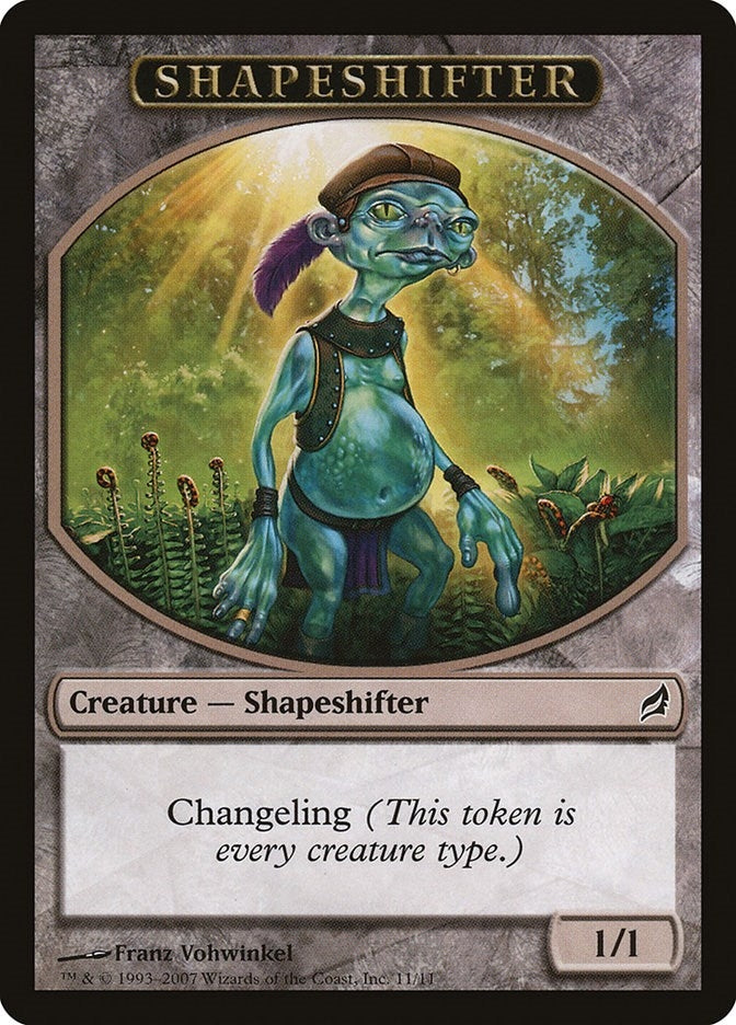 Image for Shapeshifter Token (11) (Lorwyn) - Magic: The Gathering
