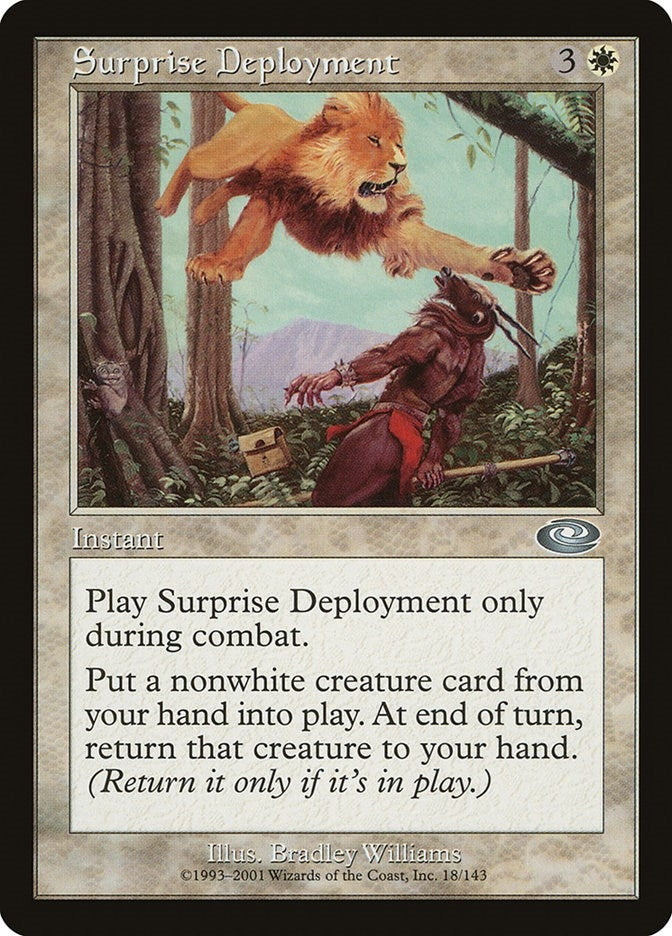 Image for Surprise Deployment (18) (Planeshift) - Magic: The Gathering
