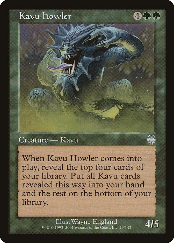 Image for Kavu Howler (79) (Apocalypse) - Magic: The Gathering