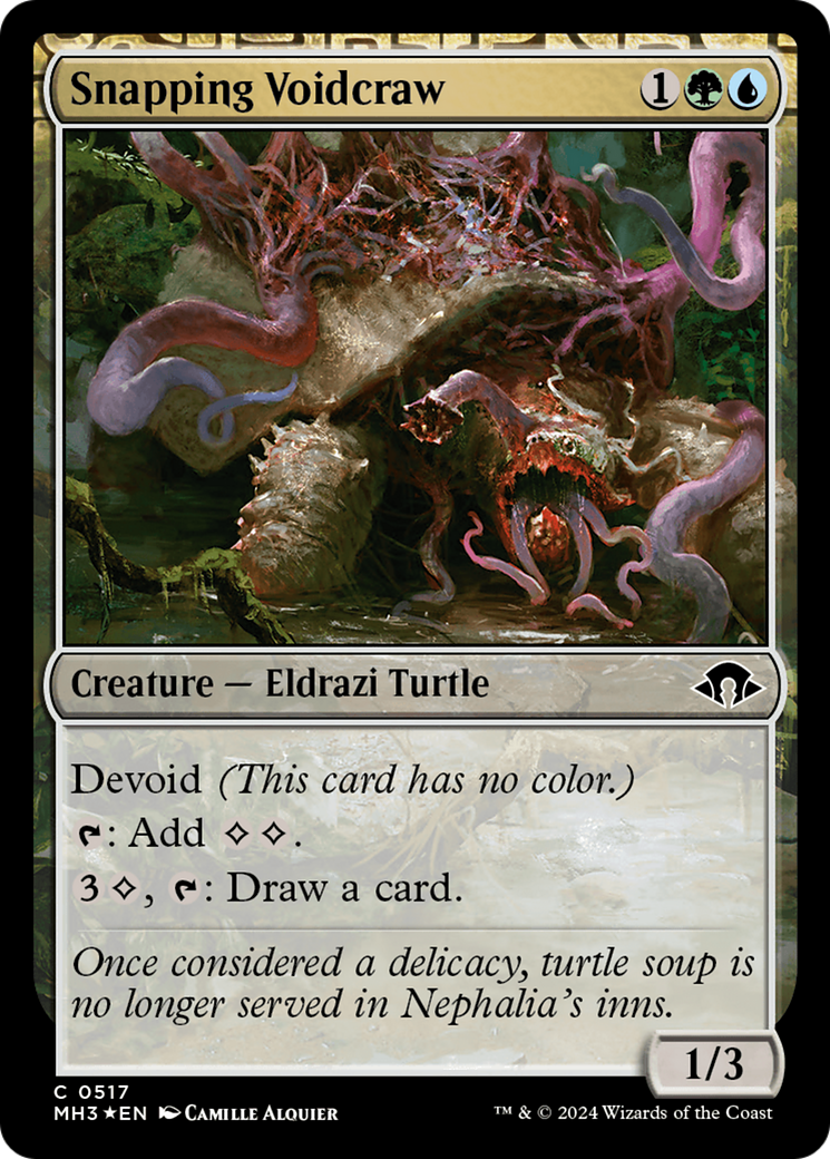 Snapping Voidcraw (Ripple Foil) (517) (MH3)