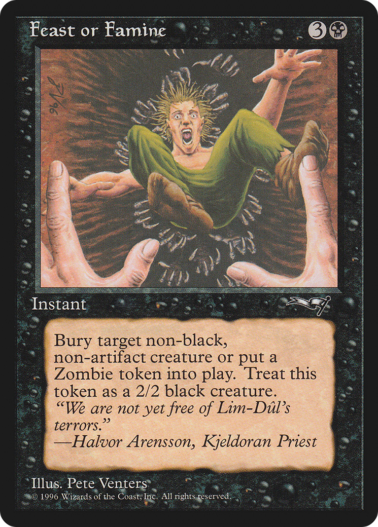 Feast or Famine (Falling into Pit) (9) (ALL)