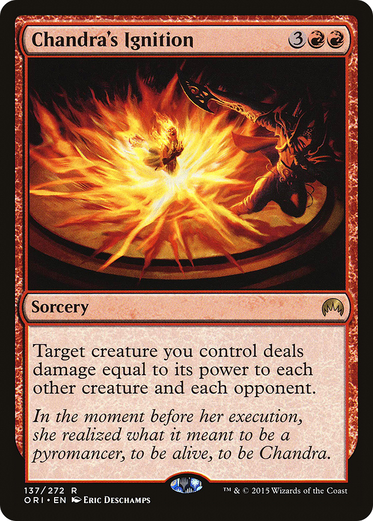 Chandra's Ignition (137) (ORI)