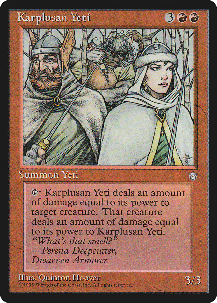Karplusan Yeti (ICE)