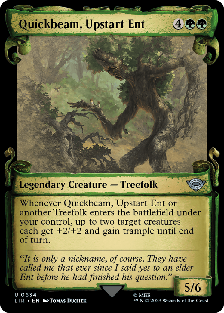 Quickbeam, Upstart Ent (Showcase Scrolls) (634) (LTR)