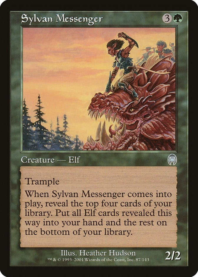Image for Sylvan Messenger (87) (Apocalypse) - Magic: The Gathering