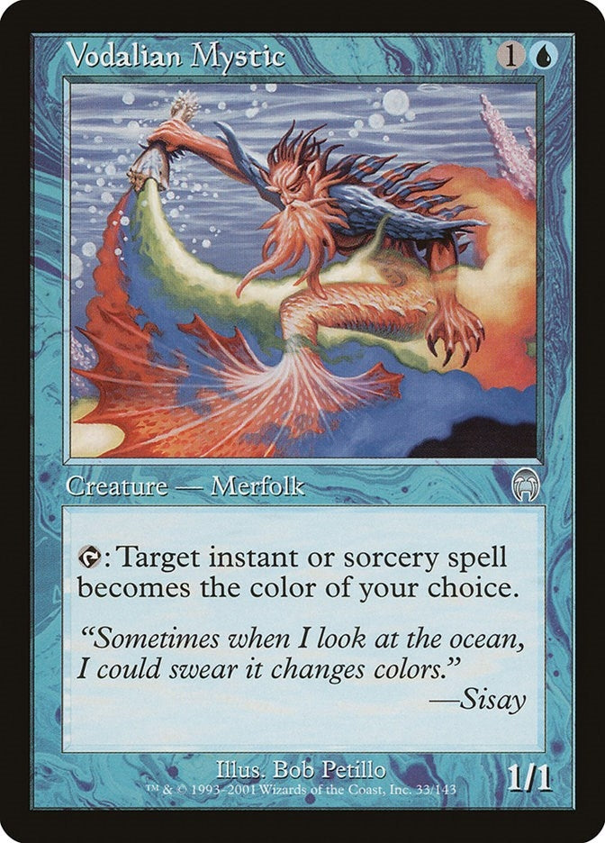 Image for Vodalian Mystic (33) (Apocalypse) - Magic: The Gathering