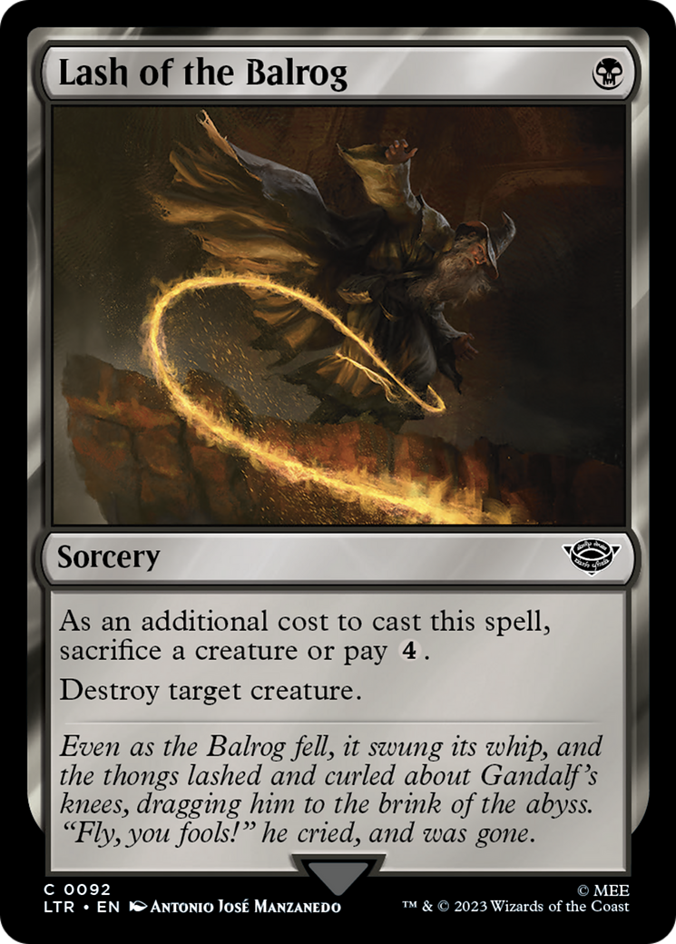 Lash of the Balrog (92) (LTR)