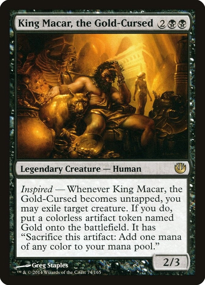 King Macar, the Gold-Cursed (74) (Journey Into Nyx)