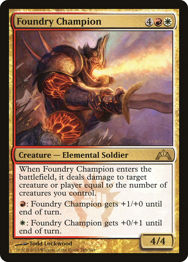Foundry Champion (165) (GTC)