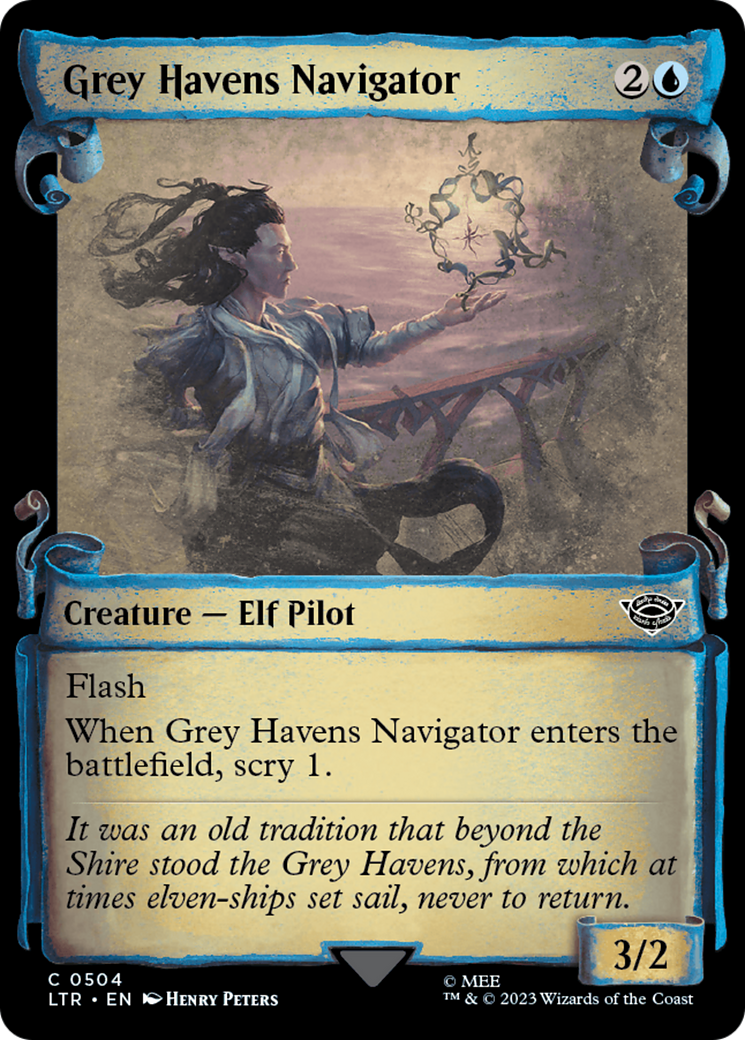 Grey Havens Navigator (Showcase Scrolls) (504) (LTR)